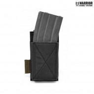 Emp single elastic magazines pouch black warrior assault systems (w-eo-semp-blk)