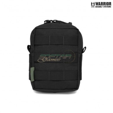 Small vertical utility pouch black warrior assault systems (w-eo-smup-blk)