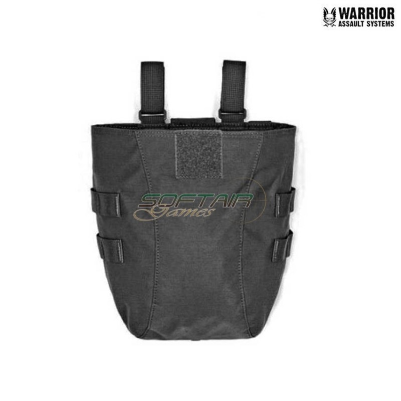 Tasca gen2 large roll up per caricatori esausti black warrior assault systems (w-eo-lrudp-g2-blk)