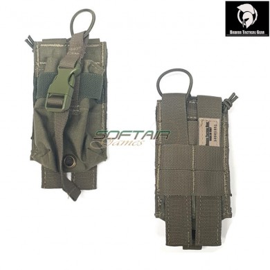 Commercial radio pouch ranger green® badass tactical gear (btg-606-crp-02-rg)