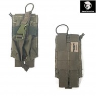 Commercial radio pouch ranger green® badass tactical gear (btg-606-crp-02-rg)