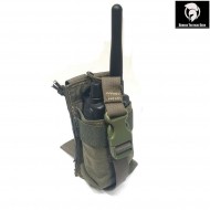 Commercial radio pouch ranger green® badass tactical gear (btg-606-crp-02-rg)