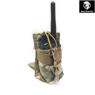 Commercial radio pouch multicam® badass tactical gear (btg-606-crp-0-mc)