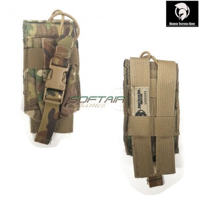 Commercial radio pouch multicam® badass tactical gear (btg-606-crp-0-mc)