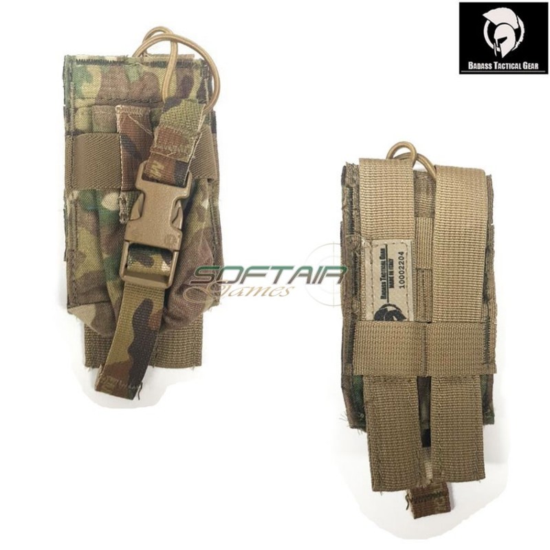 Commercial radio pouch multicam® badass tactical gear (btg-606-crp-0-mc)