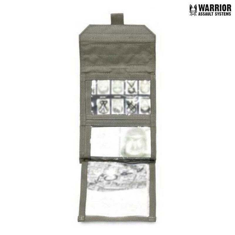 Admin front opening pouch ranger green warrior assault systems (w-eo-foa-rg)