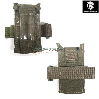 Gps 401 ftx wrist/stock covered pouch ranger green® badass tactical gear (btg-606-gpsc-02-rg)