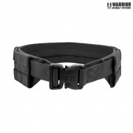 Molle black low profile belt with cobra warrior assault systems (w-eo-lpmb-b-blk)