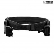 Molle black low profile belt with cobra warrior assault systems (w-eo-lpmb-b-blk)