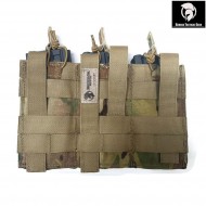 Triple 5.56 fast pouch multicam® badass tactical gear (btg-104-ot3-0-mc)