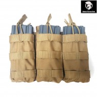 Triple 5.56 fast pouch coyote brown® badass tactical gear (btg-104-ot3-01-cb) Triple 5.56 fast pouch coyote brown® badass tactical gear (btg-104-ot3-01-cb)