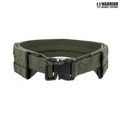 Molle olive drab low profile belt with cobra warrior assault systems (w-eo-lpmb-b-od)