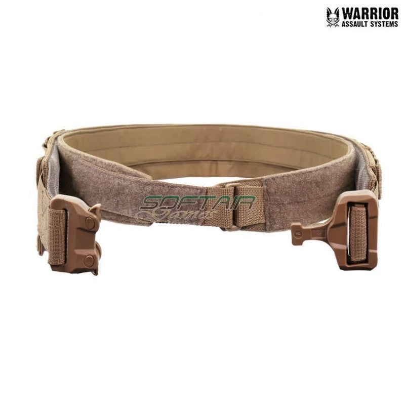 Molle coyote tan low profile belt with cobra warrior assault systems (w-eo-lpmb-b-ct)