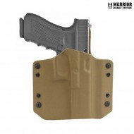 Ares kydex holster coyote tan for glock 17/19 warrior assault systems (w-eo-ahg17-ct)