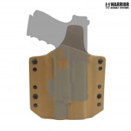 Ares kydex fondina coyote tan per glock 17/19 c/x300 x400 warrior assault systems (w-eo-ahg17-sfx-ct)