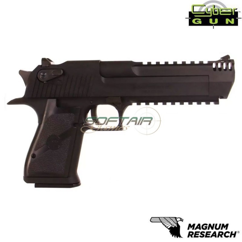Pistola a gas desert eagle l6 black magnum research Inc. cybergun (CG-DE0200)
