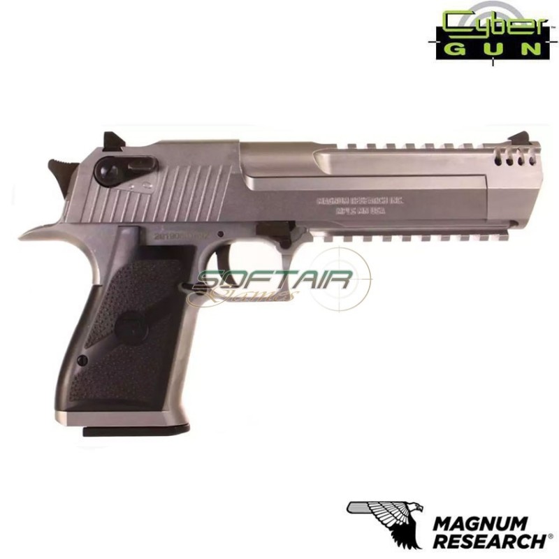 Gas pistol desert eagle l6 silver magnum research Inc. cybergun (950510)