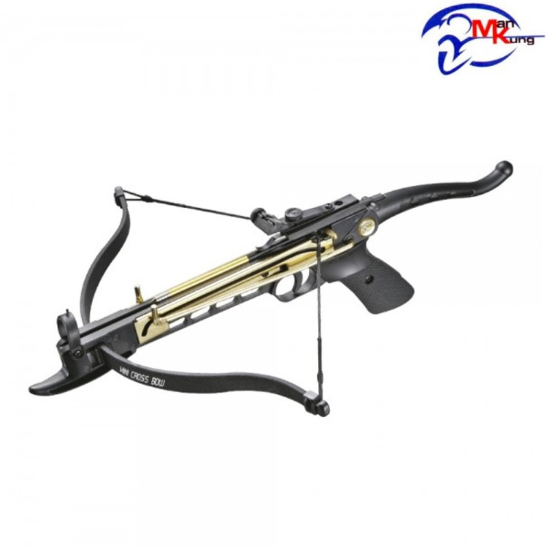 Pistola balestra 80 libbre nera man kung (mk-80a4al)