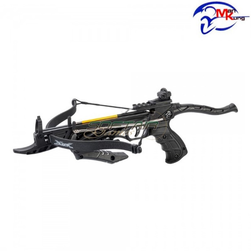 Crossbow pistol alligator tcs1 80 lbs black man kung (mk-tcs1b)
