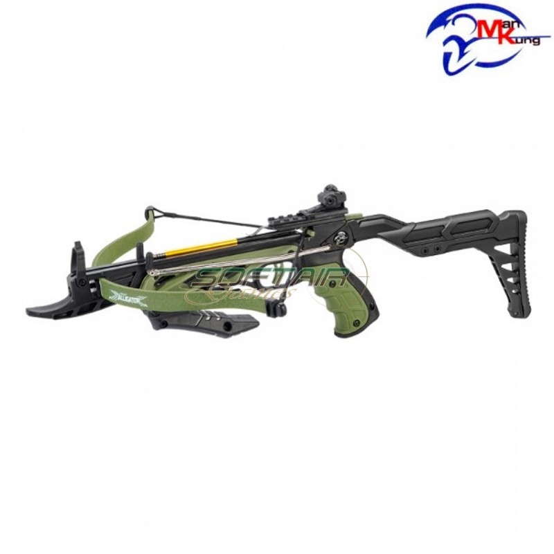 Pistola balestra alligator tcs2 80 libbre verde man kung (mk-tcs2g) Pistola balestra alligator tcs2 80 libbre verde man kung (mk-tcs2g)