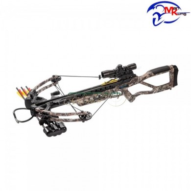 Compound crossbow fighter 185 pounds camo man kung (mk-xb86dc)