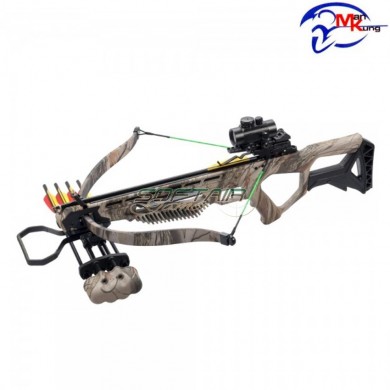 Curved crossbow specter 175 lbs god camo man kung (mk-xb25gc)