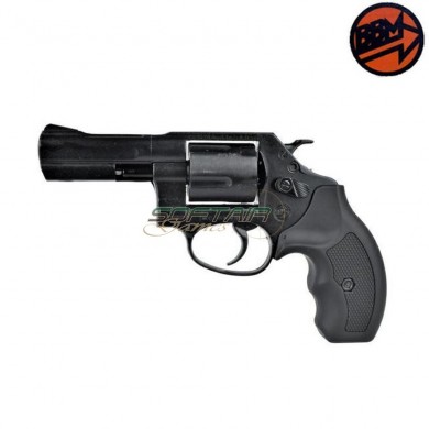 Revolver A Salve New 380 Canna Lunga Black Bruni (br-460)