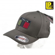 Flexfit® cap grey italy Patcheria (lp-capff009)