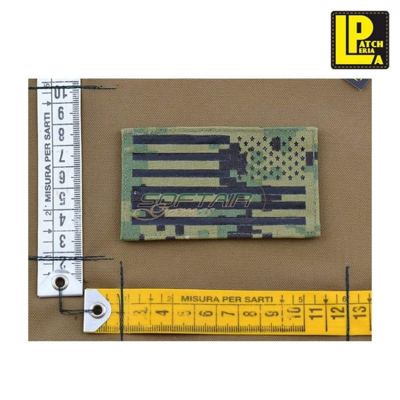 Infrared military patch ir usa flag aor2 patcheria (lp-pir007) Infrared military patch ir usa flag aor2 patcheria (lp-pir007)