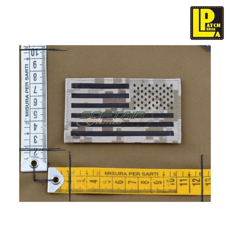Infrared military patch ir usa flag aor1 reverse patcheria (lp-pir008) Infrared military patch ir usa flag aor1 reverse patcheria (lp-pir008)
