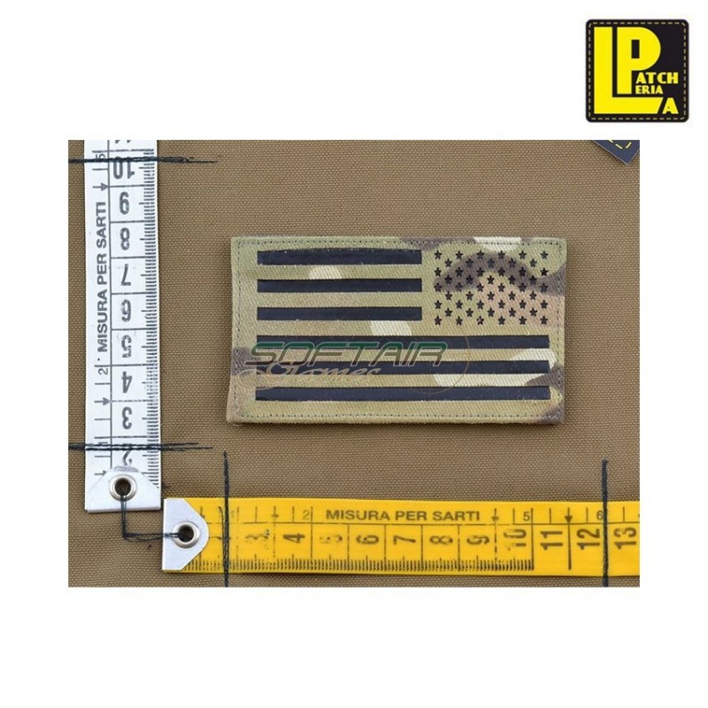 Infrared military patch ir usa flag multicam reverse patcheria (lp-pir010) Infrared military patch ir usa flag multicam reverse patcheria (lp-pir010)