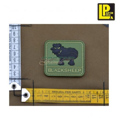 Military morale patch pvc black sheep patcheria (lp-ppvc029)