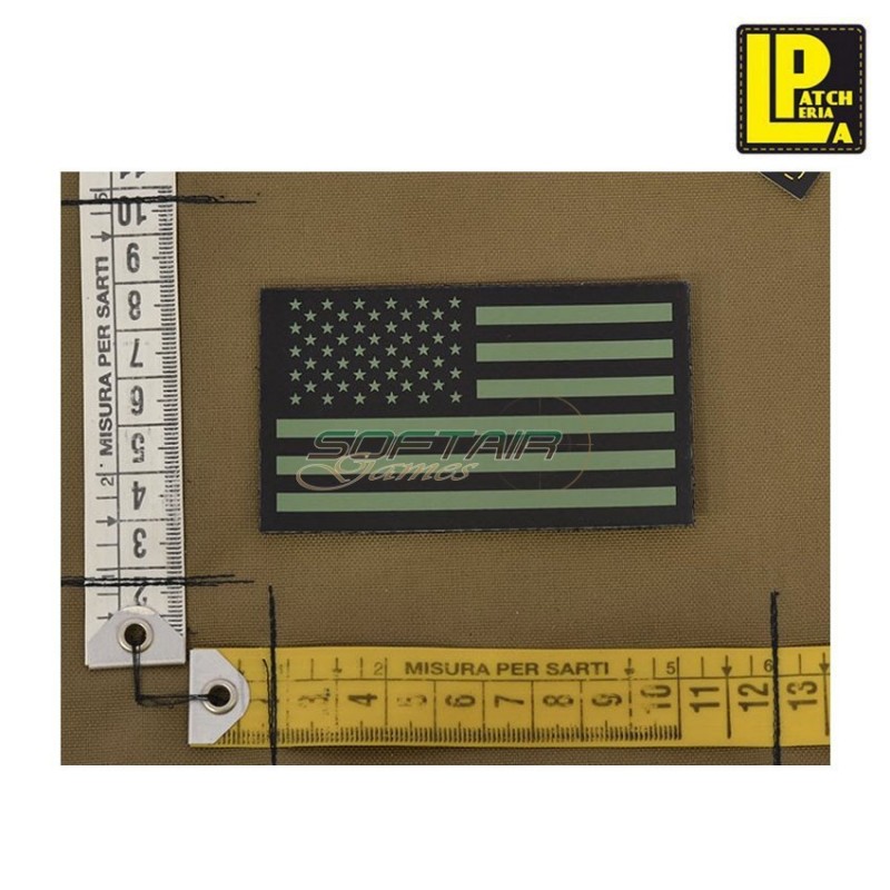 Infrared military patch ir usa flag od patcheria (lp-pir016) Infrared military patch ir usa flag od patcheria (lp-pir016)