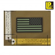 Infrared military patch ir usa flag od reverse patcheria (lp-pir017) Infrared military patch ir usa flag od reverse patcheria (lp-pir017)