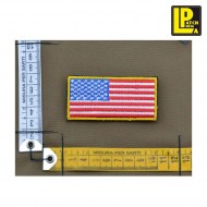 Military morale patch embroidered usa flag color patcheria (lp-prc287) Military morale patch embroidered usa flag color patcheria (lp-prc287)