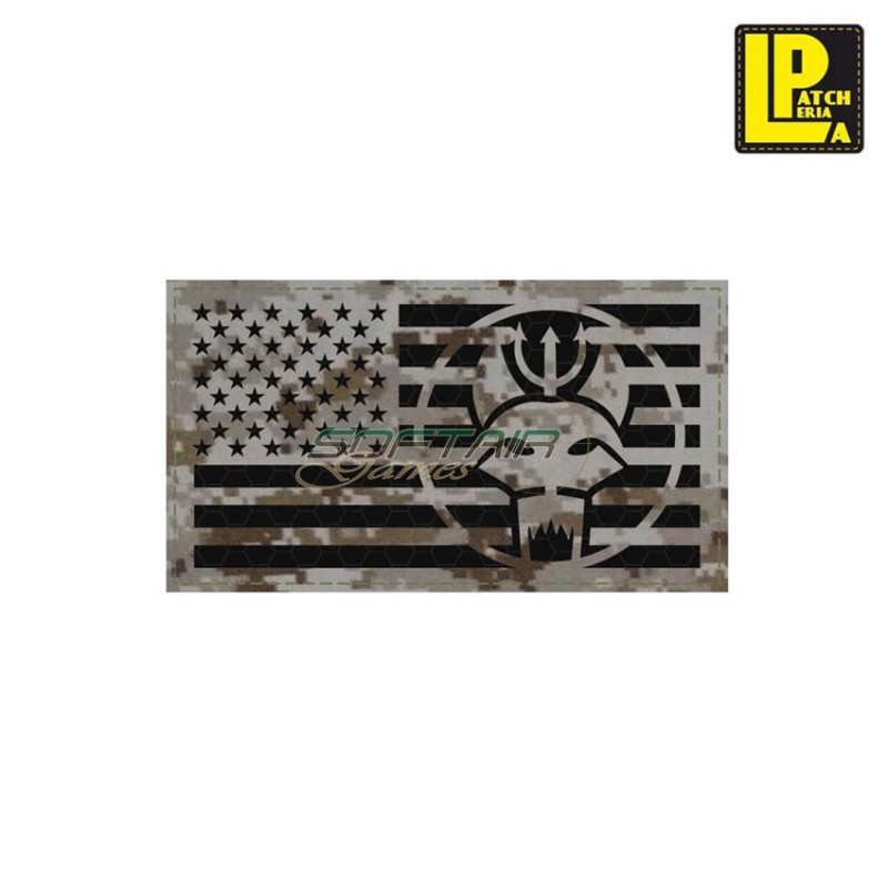 Infrared military patch ir bravo seal team flag aor1 patcheria (lp-bst002) Infrared military patch ir bravo seal team flag aor1 patcheria (lp-bst002)