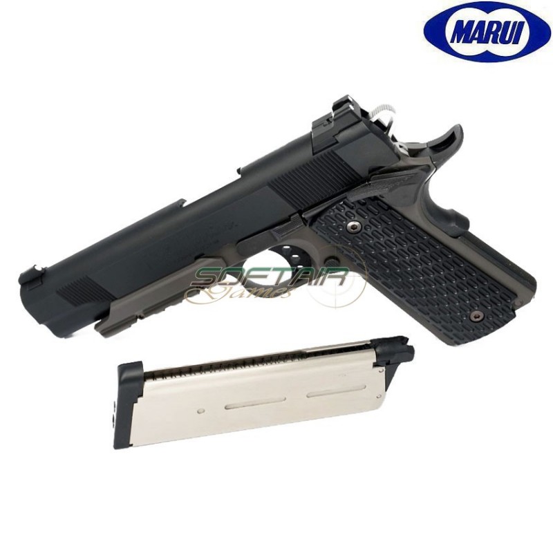 Pistola a gas 1911 night warrior black tokyo marui (tm-142436)