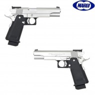 Gas gbb pistol hi-capa 5.1 silver tokyo marui (tm-142320)