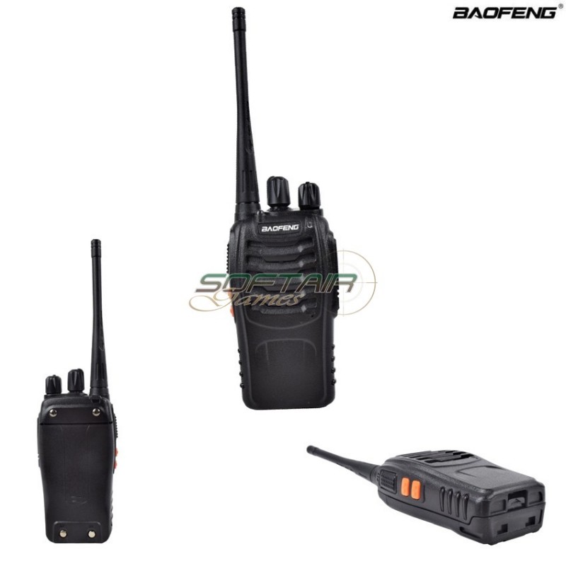 Radio Bf-888s Black Baofeng (bao-bf-888s)