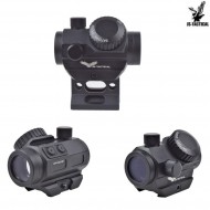 Mini dot sight black with riser js tactical (js-m1ks-wm) Mini dot sight black with riser js tactical (js-m1ks-wm)