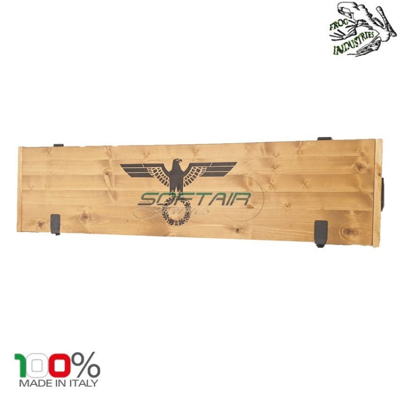 Case real wood wwii style kar98 frog industries® (fi-k98-case)