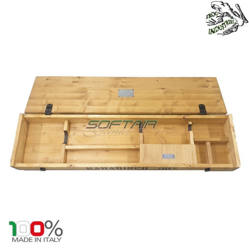 Cassa valigia real wood wwii style kar98 frog industries® (fi-k98-case)