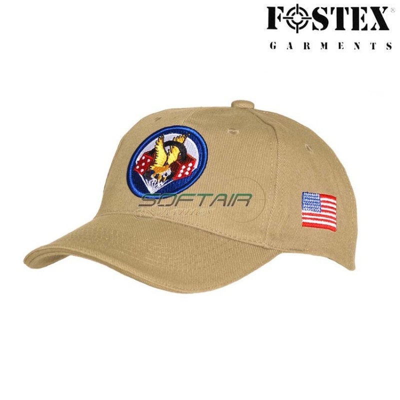 Cappello baseball 506nd pir tan fostex (fx-215151-243-tan)