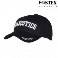Cappello baseball narcotics black fostex (fx-215151-252-bk) Cappello baseball narcotics black fostex (fx-215151-252-bk)