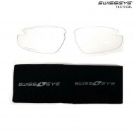 Coppia lenti ricambio clear per apache occhiali swiss eye® (se-ap-lens-cl)