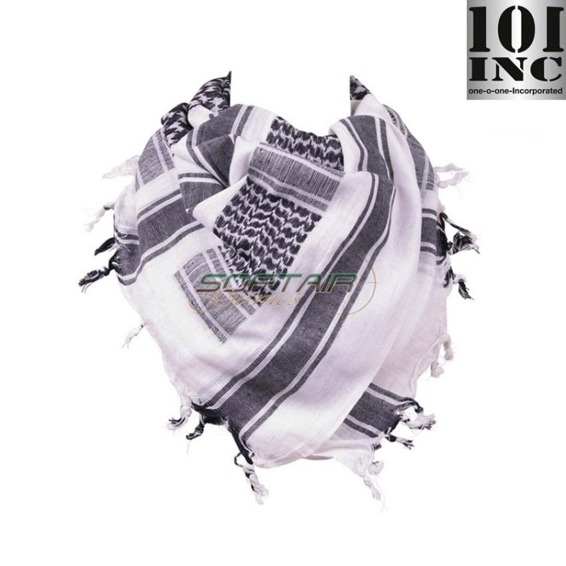 Shemag plo black/white 101 Inc (inc-217194-bw)