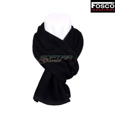 Combat scarf black fosco industries (fo-217205-bk)