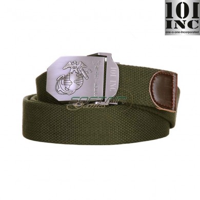 Web belt style 4 us marines olive drab 101 inc (inc-241333-od)