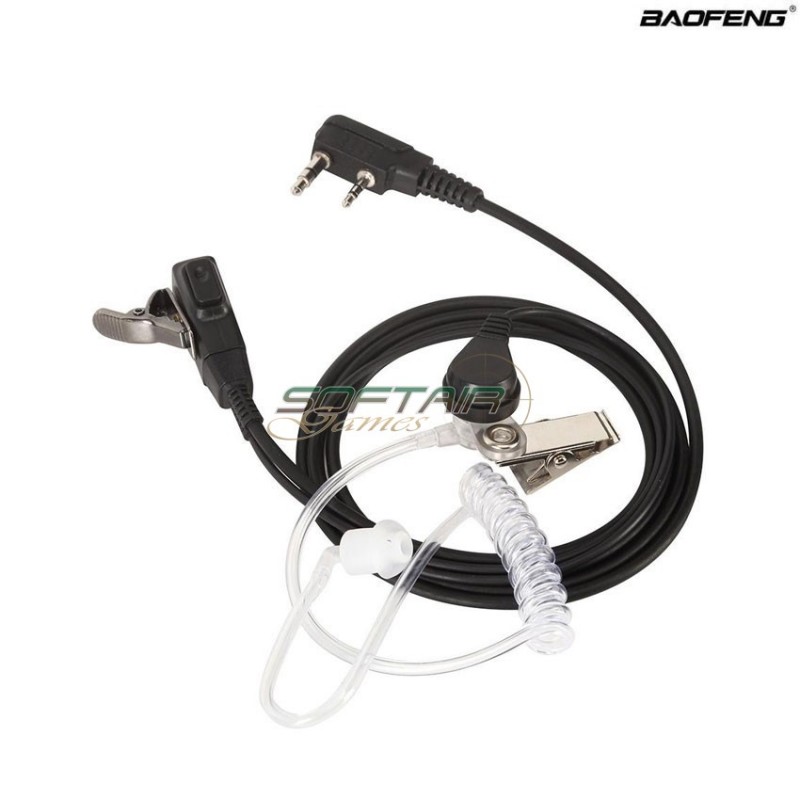 Auricolare/microfono kenwood versione premium baofeng (bao-bf-ear2)
