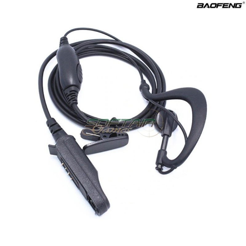 Headset/microphone per waterproof radio baofeng (bao-bf-ear3)